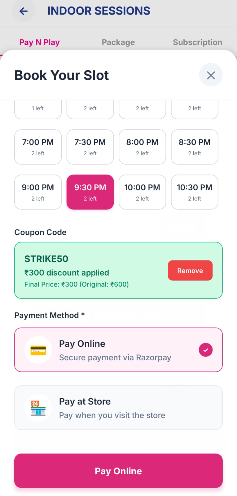 Strike & Smash academy