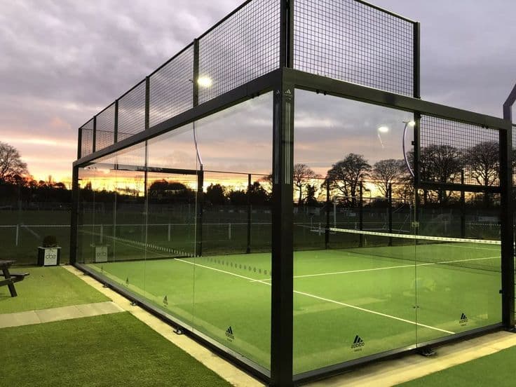Tennis courts